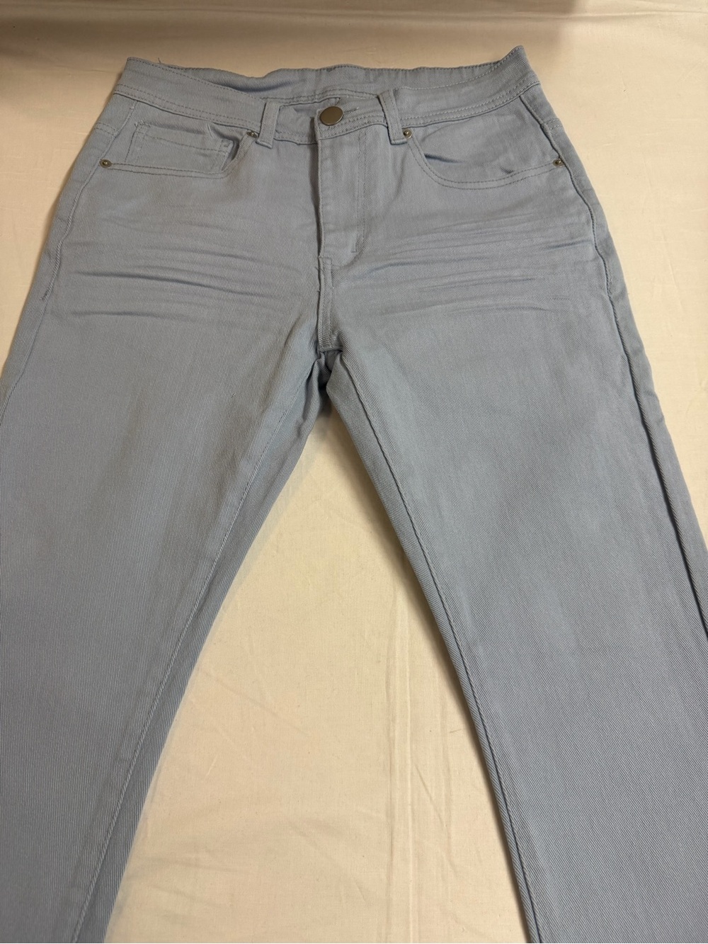 Men's Light Blue Slim Jeans